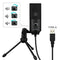 USB Microphone,Fifine Metal Condenser Recording Microphone For Laptop MAC Or Windows Cardioid Studio Recording Vocals, Voice Overs,Streaming Broadcast And YouTube Videos.(669B)