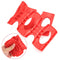 Zhujiehigh Pack of 2 Fridge Bottle Holders, Silicone Foldable Bottle Rack, Beer Holder, Drinks Wine Organiser, Can Holds, Stacking Aid for Fridge Bottles Cans