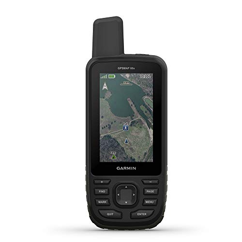 Garmin GPSMAP 66s, Handheld Hiking GPS with 3” Color Display and GPS/GLONASS/Galileo Support