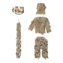 Kids Ghillie Suit Breathable Lightweight Camo Ghillie Suit for Woodland Hunting Outfit, Brown 140~160CM