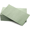 Dinner Napkins Paper Hand Towels Disposable Cocktail Napkins Dinner Napkins for Wedding, Birthday, Events, Guest Bathroom, Bridal Shower Party Favors, 13 x 15.75 Inch (Green,100 Pcs)