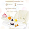 BABY JOY Baby High Chair, Folding Highchair for Toddlers w/Adjustable Height, Recline Backrest & Footrest, Portable High Chair Baby Dinning Chair w/Wheels, Removable PU Leather Seat (Beige)