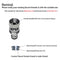 Dishwasher,Washer Snap Coupling Adapter,Shower Hose, Garden Hose(3/4GHT) Quick Connection, for Bathroom/Kitchen,Sink to Hose Adapter Faucet Hose, Sink Quick-fit Attachment (Quick-Connect)