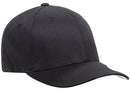 Flexfit 6277 Wooly Combed Twill Cap Black