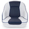 NESHULT Premium Captains Bucket Boat Seat,White/Blue