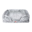 PaWz Pet Dog Claming Bed Orthopedic Sofa Memory Foam Removable Washable Cover (XL(120cm x 90cm x 25cm))