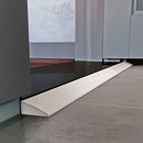 Solid Silicone Indoor Threshold Ramps, Rise Curb Ramp Portable Wheelchair Ramps Kerb Ramp, Portable Free Cut for Sweeping Robot/Bicycles/Disabled Chair,80x2x1.2cm(31.5x0.8x0.5inch)