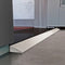 Solid Silicone Indoor Threshold Ramps, Rise Curb Ramp Portable Wheelchair Ramps Kerb Ramp, Portable Free Cut for Sweeping Robot/Bicycles/Disabled Chair,80x2x1.2cm(31.5x0.8x0.5inch)