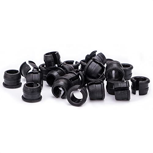 KIEVODE 10 PCS Schrader to Presta Rim Adapters - Bike Valve Stem Grommets for Bicycle Wheel Rim Conversion - Inner Tube Rubber Plug Adapter