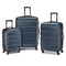 Samsonite Omni Pc Hardside Expandable Luggage, Teal, Checked-Medium 24-Inch, Omni Pc Hardside Expandable Luggage with Spinner Wheels