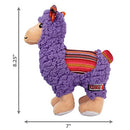 KONG - Sherps Llama - Indoor Cuddle Squeaky Plush Dog Toy - for Medium Dogs