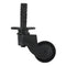 Set of 4 Solid Brass Caster Heavy Duty & Safe for All Floors Perfect Replacement for Floor Mat Oil Rubbed Bronze Finish Wheels for Chairs/Tables/Furniture