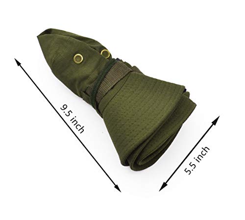 Boonie  Hat, Outdoor Wide Brim Sun Protect Hat, Double Layer Classic US Combat Army Style Bush Jungle Sun Cap for Fishing Hunting Camping Green