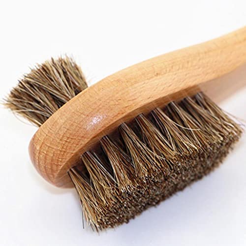 Generic Horsehair Shoe Polishing Brush Kit for Polishing Dauber Care Applicators for