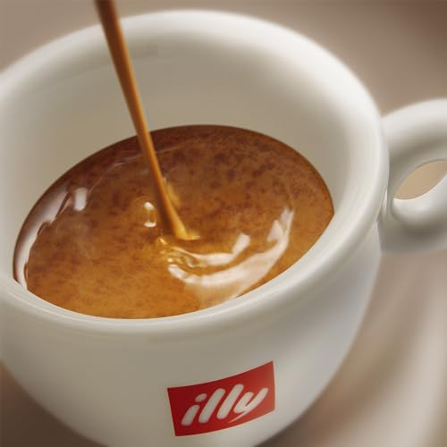 Illy Espresso Single Serve Coffee Compatible Capsules, 100% Arabica Bean Signature Italian Blend, Classico Medium Roast, 10 Count (Pack of 1)