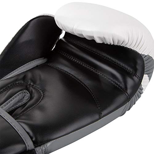 Venum Boxing Gloves Contender 2.0 - White/Grey-Black - 12oz, White/Grey/Black, 12 oz