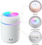 USB Car Air Purifier Diffuser Aroma Oil Humidifier Mist Led Night Light Home (300ml Grey)