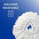 O-Cedar Easywring Microfiber Spin Mop & Bucket Floor Cleaning System with 3 Extra Refills