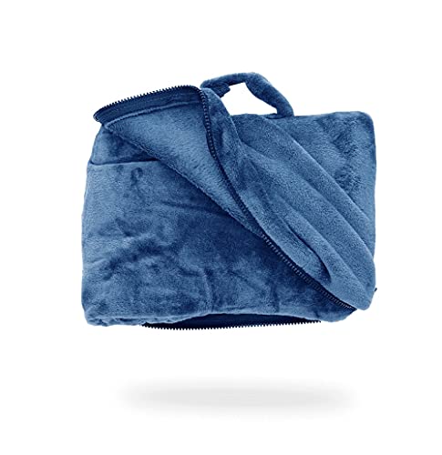 Cabeau Fold 'n Go Travel Blanket - Royal