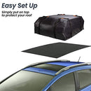 Zento Deals Car Roof Mat for Cargo Bag Mesh Rubber Mat for Car Roof Carrier Bag, Anti-Slip, Extra-Cushioning, Car Roof Padding, and Home Rubber Mat,Grip, Universal Usage,Car Roof Racks (1)