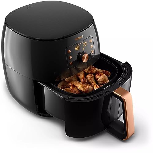 Philips Premium Air Fryer XXL with Smart Sensing Technology HD9861/99 (Black)