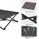 KingCamp Stable Portable Raised Dog Bed Pet Cot Folding Cooling Elevated Bed for Dogs Mesh Travel Outdoor Camping Dog Bed with Washable Pad for Medium Dogs and All Pets Supplies Weight Up to 40 lbs