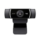 Logitech C922 Pro Stream 1080p Webcam with Knox 4-Port USB 3.0 Hub Bundle (2 Items)