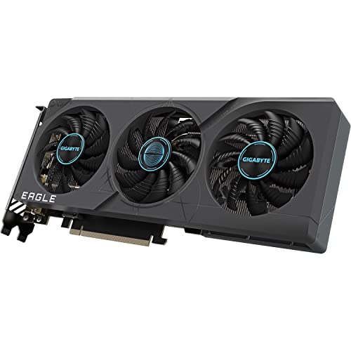 GIGABYTE GeForce RTX 4060 TI Eagle 8GB Graphics Card - 8GB GDDR6 18Gbps 128bit, PCI-E 4.0, 2X DisplayPort 1.4, 2X HDMI 2.1a, NVIDIA DLSS 3, Supports 4K, Ada Lovelace Arch, GV-N406TEAGLE-8GD