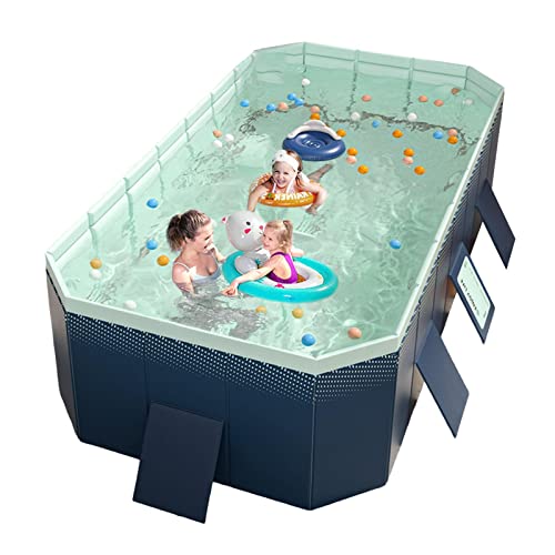 Kids Collapsible Foldable Pools, Foldable Kids Swim Pool, Inflatable Free Large Pet Pools, Collapsible Inflatable Large Pet Pools, Kids Swimming Pool Bathing Tub Outdoor