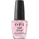 OPI Nail Envy, Nail Strengthening Treatment, Stronger Nails in 1 Week, Vegan Formula, Pink To Envy 15mL