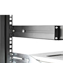 StarTech.com 1U Server Rack Rails with Adjustable Mounting Depth - 4 Post - EIA/ECA-310 Compliant - Supports up to 200lbs (UNIRAILS1UB)