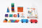 STEAM STUDIO 120pcs Magnetic Tiles Including Two Cars, Secured with Rivets, BPA Free Kids Toys, Rainbow Colours Building Blocks Toddler Toys for Boys Girls, Building & Construction