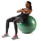 TheraBand Exercise Ball, Professional Series Stability Ball with 65 cm Diameter for Athletes 170cm - 185cm Tall, Slow Deflate Fitness Ball for Improved Posture, Balance, Yoga, Pilates, Core, Green