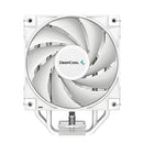 DeepCool AK400 White Performance CPU Cooler, 4 Heat Pipe Tower, High-Performance FDB Fan, 220W Heat Dissipation, Intel LGA1700/1200/1151 AMD AM4