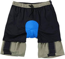 Men's Mountain Bike Shorts 3D Padded Bicycle MTB Shorts Loose-fit Lightweight MTB Cycling Shorts