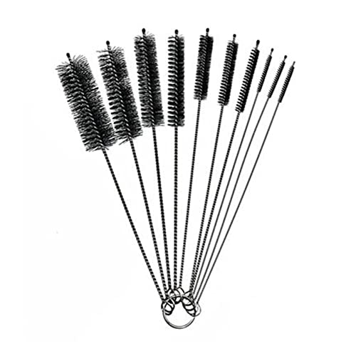 10 Pcs Straw Cleaner Brush,Small Bottle Brush Reusable Straw Cleaning Brush for Bottle Glasses Straw Cleaning