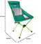 Cascade Mountain Tech Outdoor High Back Lightweight Camp Chair with Headrest and Carry Case - Green