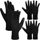 3 Pcs Winter Gloves Black Cold Weather Anti Slip Glove Liners Touchscreen Thermal Glove Warmers for Men Women Gifts Cycling Biking Sporting Driving