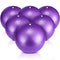 Hungdao 6 Pcs Mini Yoga Ball 9 Inch Exercise Ball for Yoga Studio Pilates Ball Small Core Ball for Physical Therapy Stability Barre Bender Training Stretching Balance (Purple)