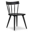 Poly & BARK HAVA Dining Chair,Oak, Black