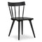 Poly & BARK HAVA Dining Chair,Oak, Black