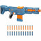 Nerf Elite 2.0 Motoblitz Blaster, 2 Blast Modes, Motorized 10-Dart Blasting & Airblitz 6 Darts at Once, 10 Dart Clip, 22 Elite Darts