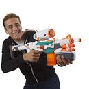 Hasbro NERF Modulus - Tri Strike Blaster inc Barrel Extension, Missile Launcher, 14 official Elite Darts & 1 Missile - Kids Toys & Outdoor games - Ages 8+