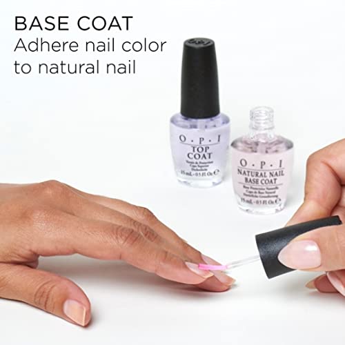 OPI RapiDry Nail Polish Drying Top Coat, High Shine and Glossy Finish, Quick Drying, Designed to Shine, Seal and Protect, 15ml