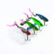 WANBY Proven Explosive Color Special Spinner Spoon Swimbait Vibrating Jigging Freshwater Saltwater Fishing Lures with Hook Fishing Tackle for Trout Bass Salmon（4Pcs）