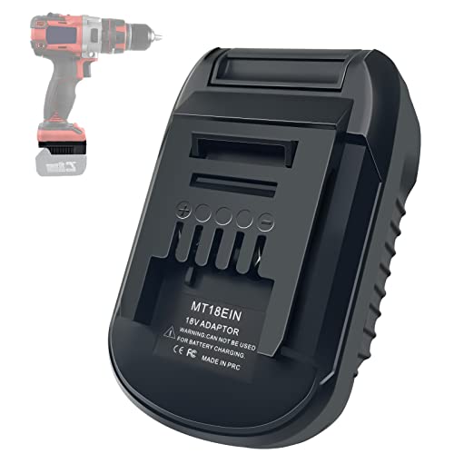 URUN Adapter Converter for Makita 18 V Battery to 18 V Li-Ion Power Tool Battery, Battery Adapter for Einhell Power Tools (MT18EIN Adapter Only)
