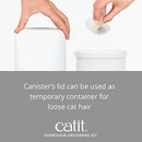 Catit Senses 2.0 Short Hair Cat Grooming Kit, White, 5 Piece Set