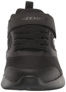 Skechers Kids Bounder - Gorven Slip-On Sneaker, Black/Black, US 12 Little Kid