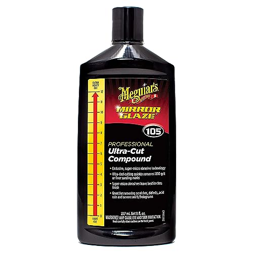 Meguiar's M105 Mirror Glaze Ultra-Cut Compound - 8 oz.