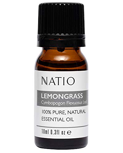 Natio Pure Essential Oil, Lemongrass, 10ml